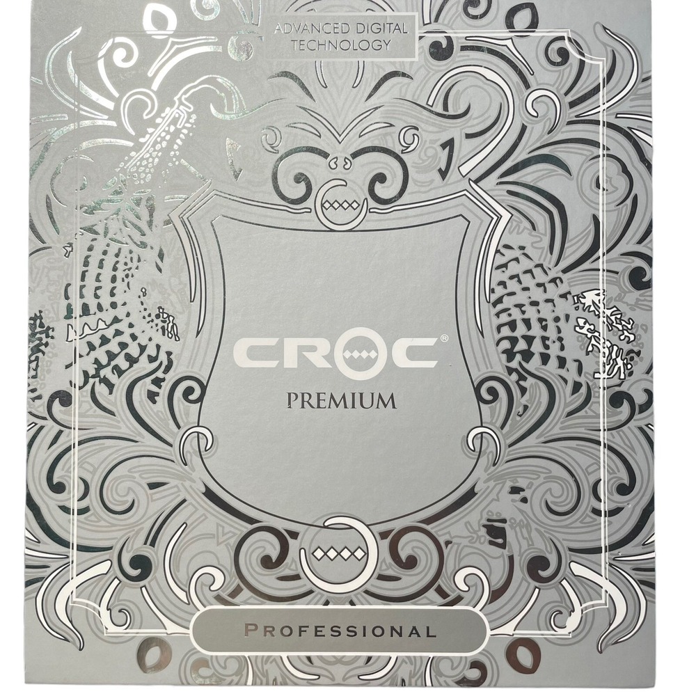 Croc hair dryer Professional Premium Advanced Digital Technology White